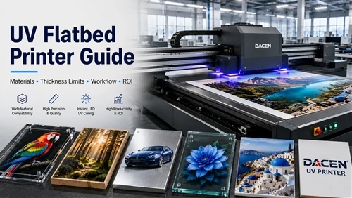 Guía de Impresora Plana UV: Materiales, Límites de grueso, Flujo de trabajo & ROI ukaxa mä juk’a ...